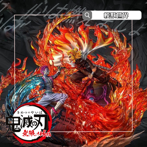 アクリル画　炎柱　A2 アクリル画 炎柱 A2