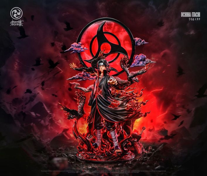 【預定】【45CM】火雲工作室 宇智波鼬 萬花筒幻術