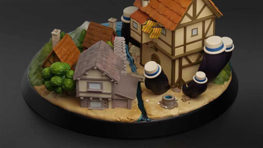 【預定】【37CM】潮社工作室 霍爾的移動城堡 霍爾,GK,雕像,模型,玩具,公仔,模獸,新竹模型,新竹景點,火影忍者,咒術迴戰,海賊王,遊戲王,鬼滅之刃,精靈寶可夢,七龍珠,死神
