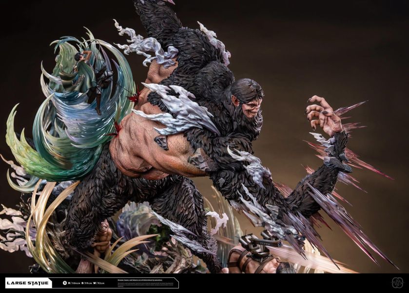 【預定】【104CM】Hertz工作室 兵長&獸之巨人群獸出沒 