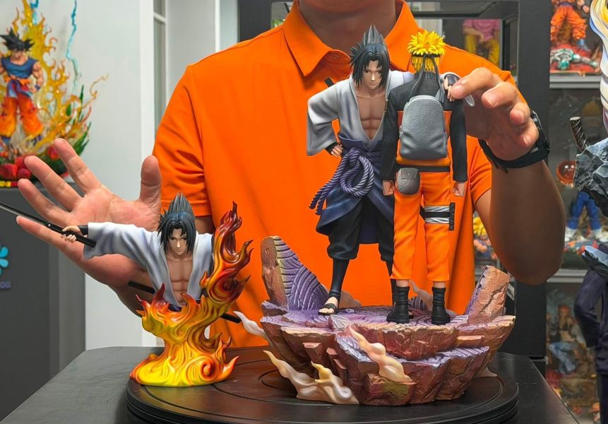 【海外代購】【39CM】ICE工作室 鳴人佐助重逢 