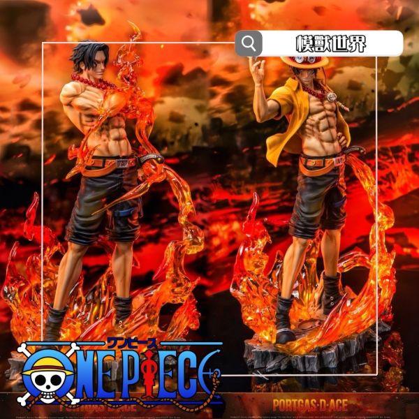 【已截單/洽客服】【27CM】AS工作室 火焰艾斯 艾斯,GK,雕像,模型,玩具,公仔,模獸,新竹模型,新竹景點,火影忍者,咒術迴戰,海賊王,遊戲王,鬼滅之刃,精靈寶可夢,七龍珠,死神