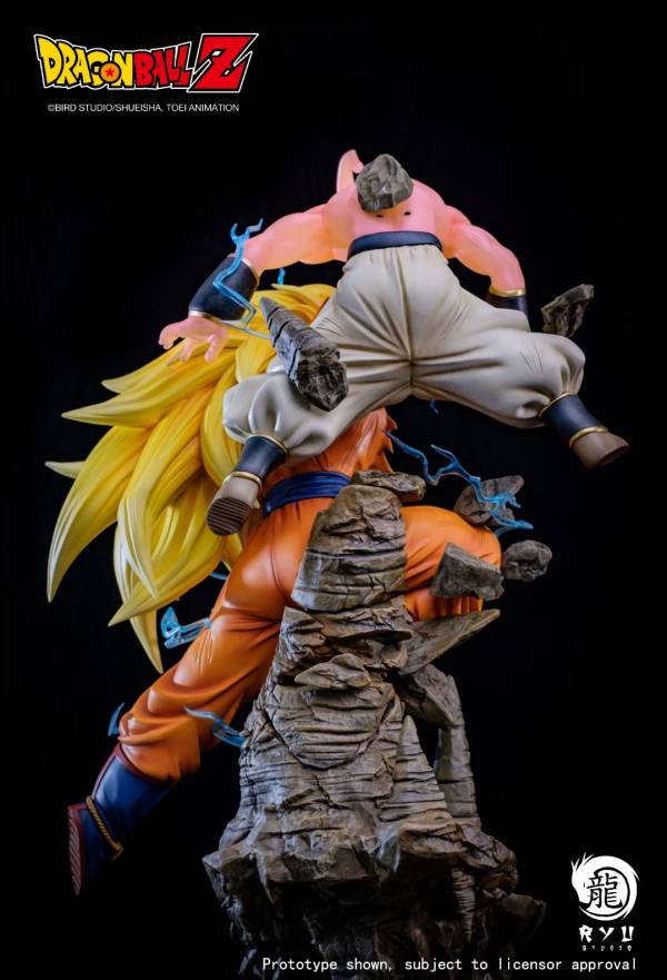 【海外代購】正版授權 RYU 超三悟空對戰普烏 RYU,超三,對戰,布歐,GK,雕像,模型,玩具,公仔,模獸,魔獸,盒玩,新竹必逛,火影忍者,naruto,海賊王,遊戲王,鬼滅之刃,精靈寶可夢,七龍珠