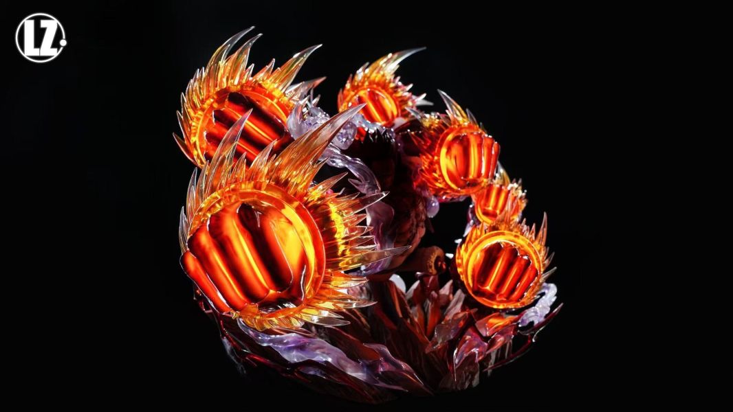 【預定】【37CM】LZ工作室 魯夫 四檔群鴉砲(可發光) 