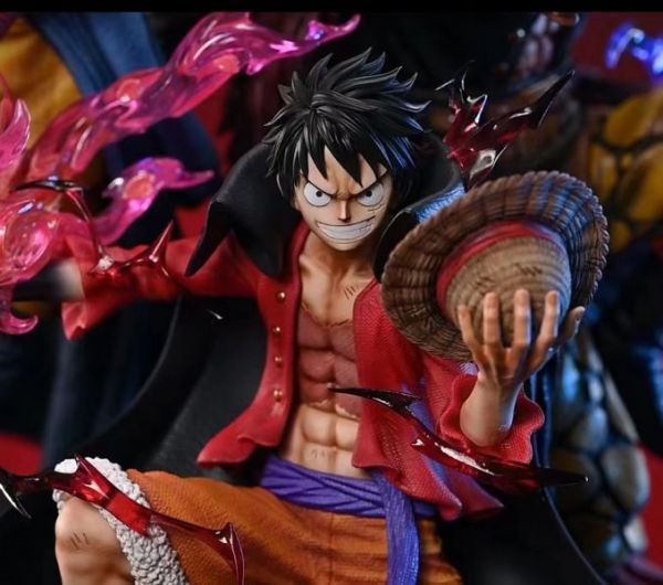 【海外代購】【60CM】LX工作室 三船長 魯夫 羅 基德 海賊王,GK,雕像,模型,玩具,公仔,模獸,魔獸,盒玩,新竹模型,新竹景點,火影忍者,naruto,海賊王,遊戲王,鬼滅之刃,精靈寶可夢,七龍珠,死神
