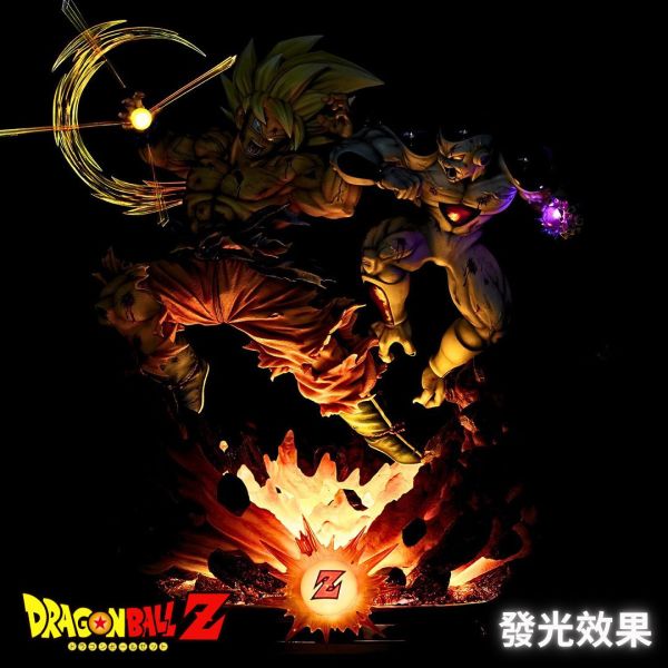 【海外代購】【68CM】天啟工作室 悟空VS弗利薩 悟空,GK,雕像,模型,玩具,公仔,模獸,魔獸,盒玩,新竹模型,新竹景點,火影忍者,naruto,海賊王,遊戲王,鬼滅之刃,精靈寶可夢,七龍珠,死神