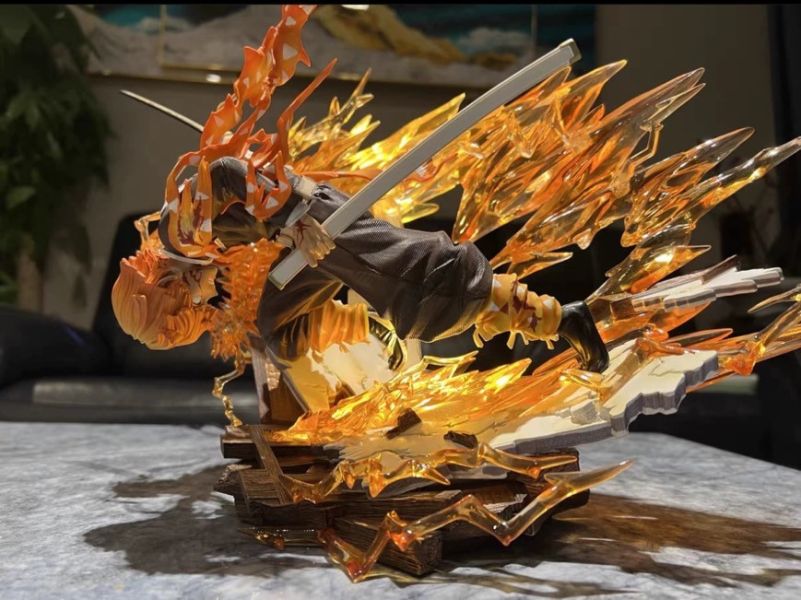 【海外代購】【43CM】HB工作室 鬼滅之刃 善逸 火雷神 善逸,火雷神,血漬版,GK,雕像,模型,玩具,公仔,模獸,魔獸,盒玩,新竹景點,火影忍者,naruto,海賊王,遊戲王,鬼滅之刃,精靈寶可夢,七龍珠,死神