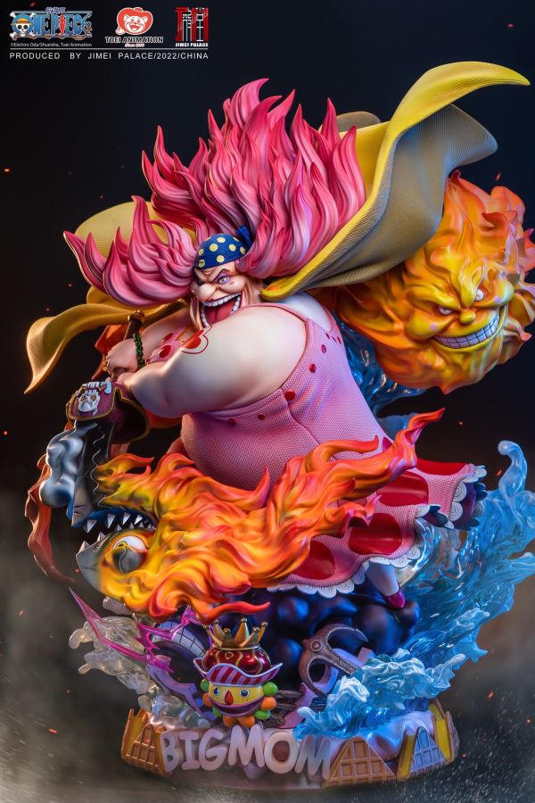 【海外代購】【63CM】集美殿堂 航海王 大媽《夏洛特·玲玲》 大媽,GK,雕像,模型,玩具,公仔,模獸,魔獸,盒玩,新竹模型,新竹景點,火影忍者,naruto,海賊王,遊戲王,鬼滅之刃,精靈寶可夢,七龍珠,死神