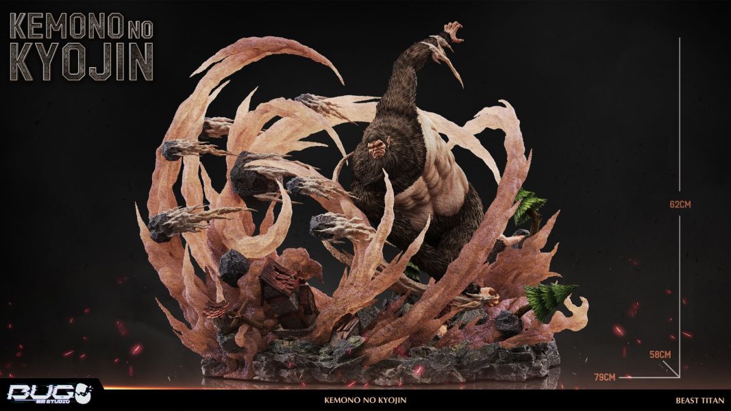 【預定】【79CM】漏洞工作室 獸之巨人 