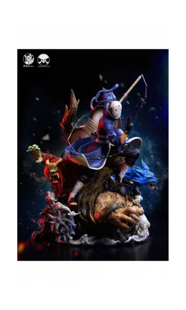 【海外代購】【40CM】流風工作室 宇智波帶土 宇智波系列,尾獸操控,宇智波帶土,GK,雕像,模型,玩具,公仔,模獸,魔獸,盒玩,新竹必逛,火影忍者,naruto,海賊王,遊戲王,鬼滅之刃,精靈寶可夢,七龍珠