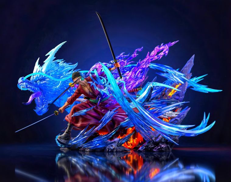 預定】【75CM】FXW工作室索隆青龍印流水