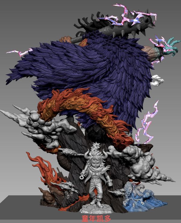 【預定】【70CM】模還原工作室 獸人凱多 