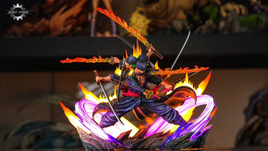【預定】【34CM】重置工作室 索隆 鬼氣九刀流 