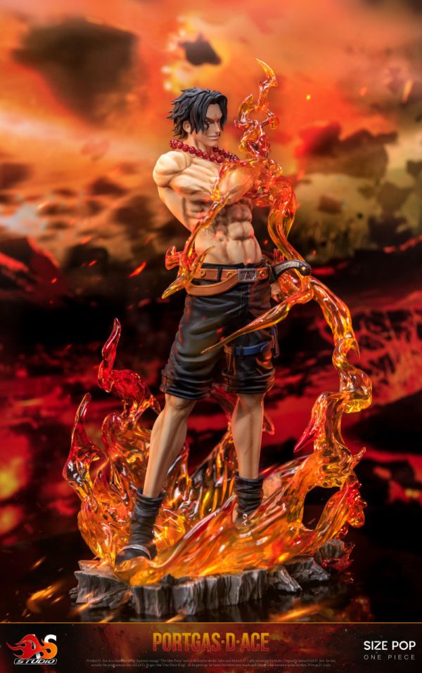 【已截單/洽客服】【27CM】AS工作室 火焰艾斯 艾斯,GK,雕像,模型,玩具,公仔,模獸,新竹模型,新竹景點,火影忍者,咒術迴戰,海賊王,遊戲王,鬼滅之刃,精靈寶可夢,七龍珠,死神