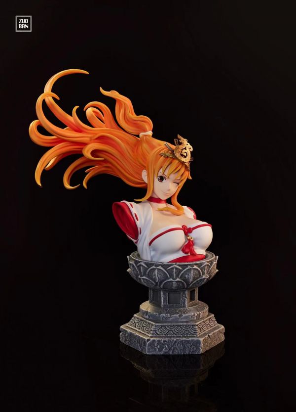 【海外代購】【51CM】作伴娜美 海賊王  巫女·娜美 娜美,GK,雕像,模型,玩具,公仔,模獸,魔獸,盒玩,新竹模型,新竹景點,火影忍者,naruto,海賊王,遊戲王,鬼滅之刃,精靈寶可夢,七龍珠,死神
