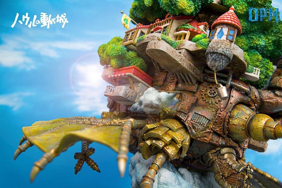 【海外代購】【68CM】OPM工作室 霍爾的移動城堡（飛行版） 霍爾,GK,雕像,模型,玩具,公仔,模獸,魔獸,盒玩,新竹模型,新竹景點,火影忍者,naruto,海賊王,遊戲王,鬼滅之刃,精靈寶可夢,七龍珠,死神