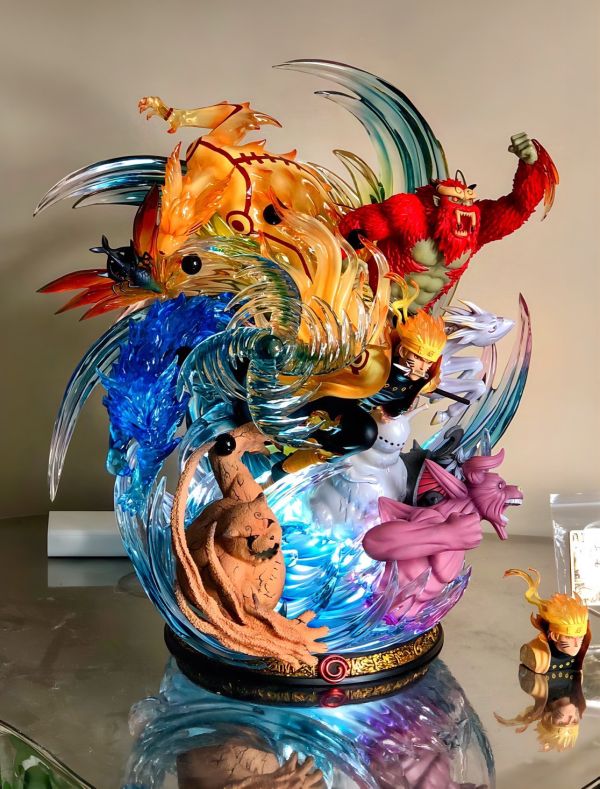 【海外代購】【45CM】UTS工作室 六道鳴人與九大尾獸 鳴人,GK,雕像,模型,玩具,公仔,模獸,魔獸,盒玩,新竹模型,新竹景點,火影忍者,naruto,海賊王,遊戲王,鬼滅之刃,精靈寶可夢,七龍珠,死神