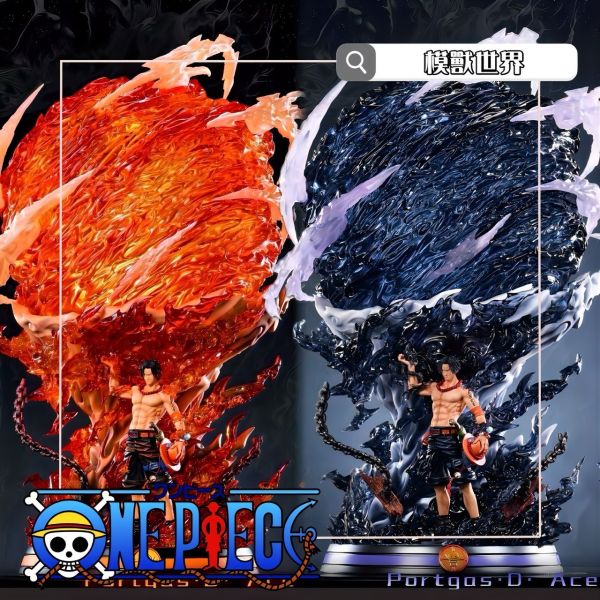 【海外代購】【62CM】LX工作室 大炎戒 炎帝 艾斯 2.0 艾斯,GK,雕像,模型,玩具,公仔,模獸,新竹模型,新竹景點,火影忍者,咒術迴戰,海賊王,遊戲王,鬼滅之刃,精靈寶可夢,七龍珠,死神