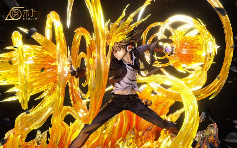 【預定】【40CM】木葉工作室 澤田綱吉 X-BURNER 