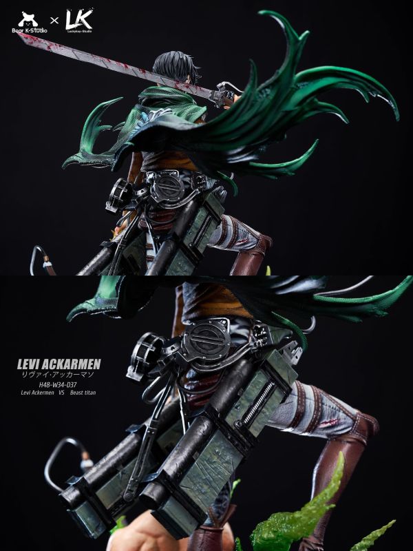 【預定】【48CM】LK工作室 兵長VS吉克 