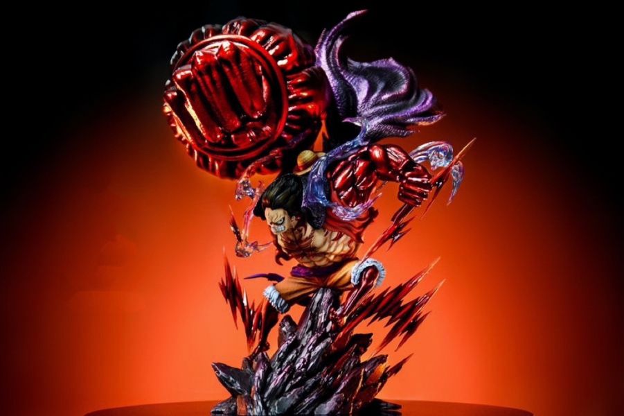 【海外代購】【43CM】LZ工作室 四檔魯夫 魯夫,GK,雕像,模型,玩具,公仔,模獸,魔獸,盒玩,新竹模型,新竹景點,火影忍者,naruto,海賊王,遊戲王,鬼滅之刃,精靈寶可夢,七龍珠,死神