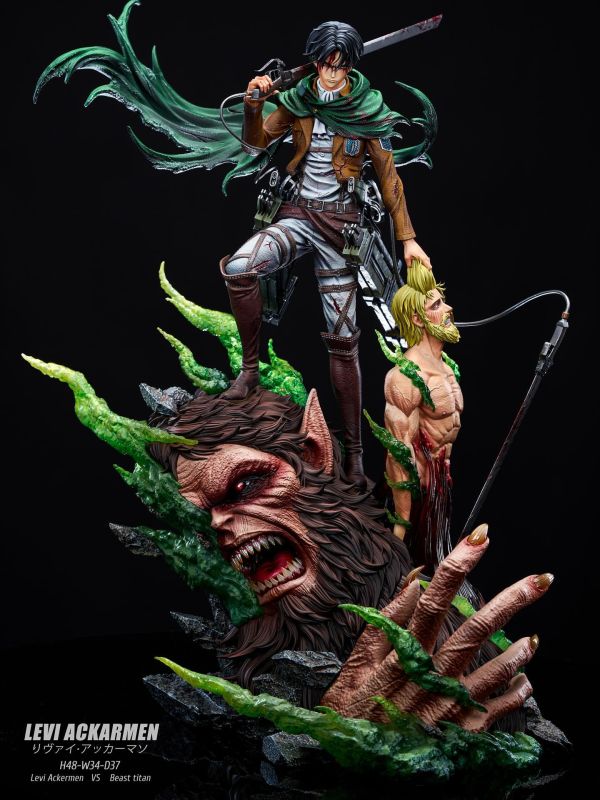 【預定】【48CM】LK工作室 兵長VS吉克 