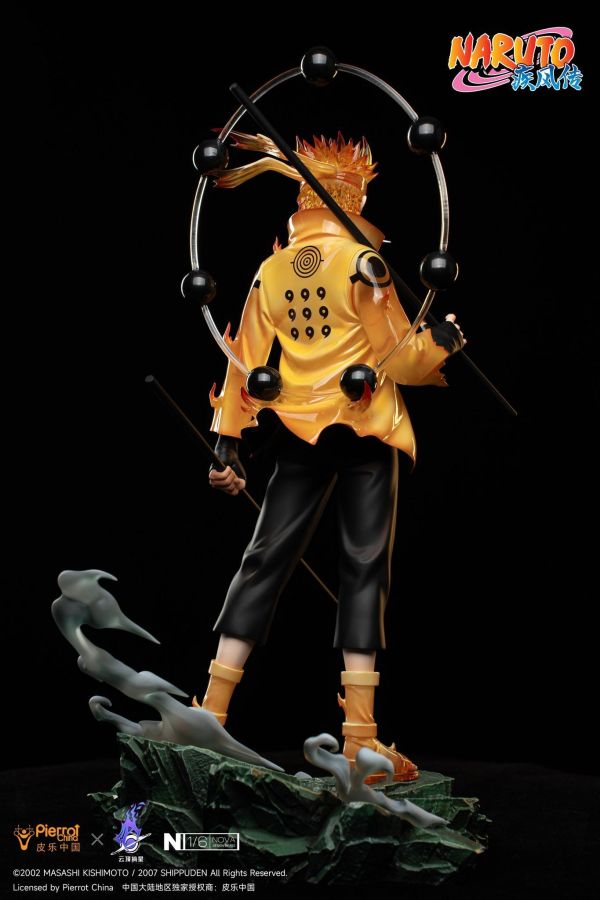 【預定】【35CM】雲頂摘星  正版授權 六道仙人模式 漩渦鳴人 輪迴眼 宇智波佐助 