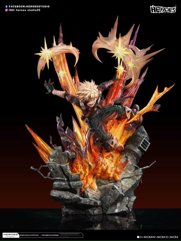 【預定】【44CM】Heroes工作室 我的英雄學院 爆豪勝己 