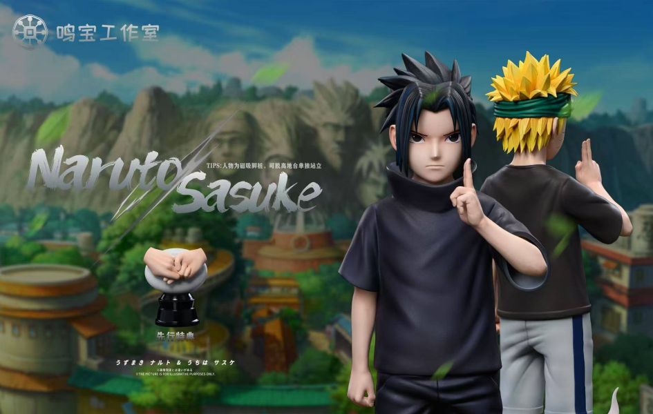 【預定】【23CM】鳴寶工作室 童年鳴人佐助 