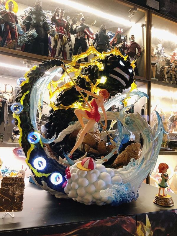 【海外代購】【60CM】漫奇工作室 天候娜美 娜美,GK,雕像,模型,玩具,公仔,模獸,魔獸,盒玩,新竹模型,新竹景點,火影忍者,naruto,海賊王,遊戲王,鬼滅之刃,精靈寶可夢,七龍珠,死神