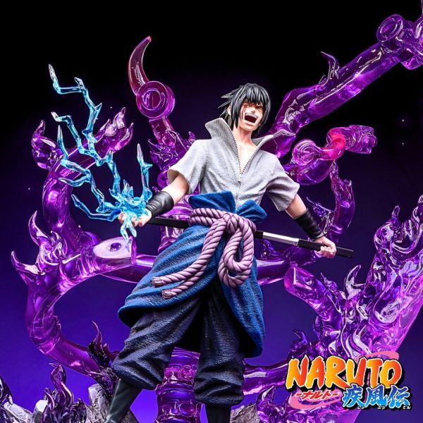 【海外代購】【38CM】C4工作室 佐助(雙頭雕) 佐助,GK,雕像,模型,玩具,公仔,模獸,魔獸,盒玩,新竹模型,新竹景點,火影忍者,naruto,海賊王,遊戲王,鬼滅之刃,精靈寶可夢,七龍珠,死神