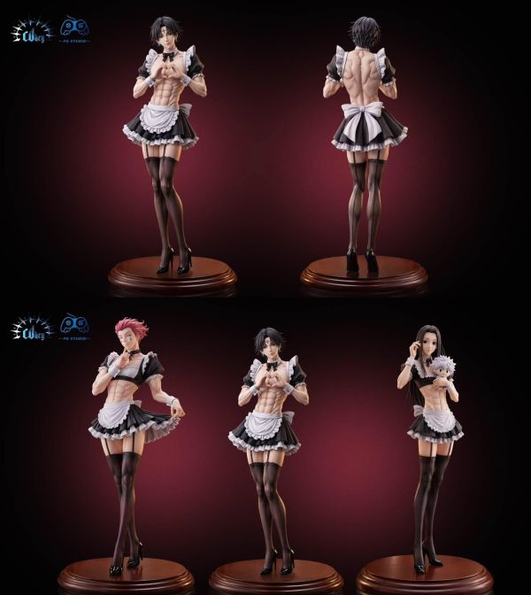 【預定】【32CM】PG工作室 女僕西索&伊爾迷&團長 