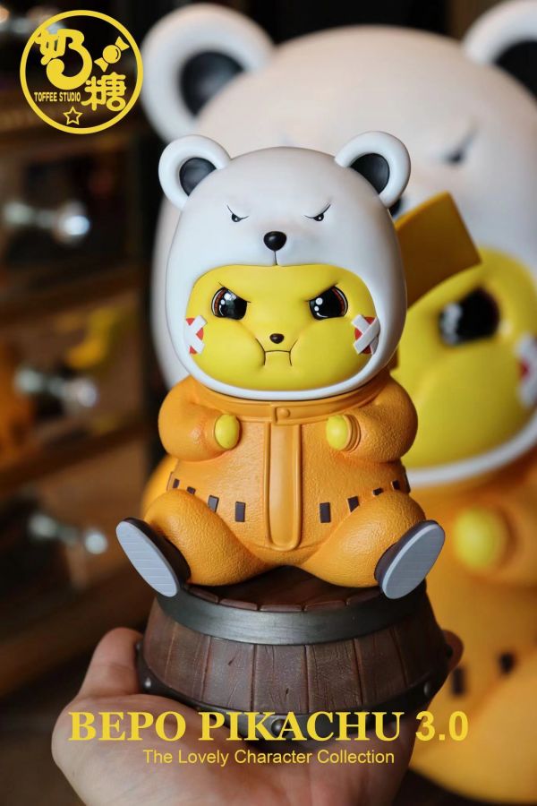 【已截單/洽客服報價】【61CM】奶糖工作室 貝波皮卡丘3.0 皮卡丘,GK,雕像,模型,玩具,公仔,模獸,魔獸,盒玩,新竹模型,新竹景點,火影忍者,naruto,海賊王,遊戲王,鬼滅之刃,精靈寶可夢,七龍珠,死神