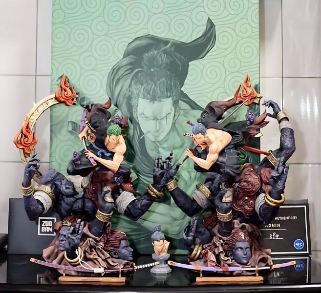 【海外代購】【52CM】作伴工作室 浪人索隆 浪人索隆,GK,雕像,模型,玩具,公仔,模獸,魔獸,盒玩,新竹景點,火影忍者,naruto,海賊王,遊戲王,鬼滅之刃,精靈寶可夢,七龍珠,死神