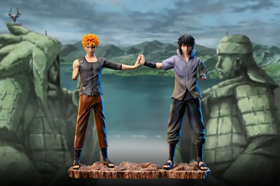 【已截單/洽客服報價】【32CM】EVIL工作室  鳴人&佐助 鳴人,GK,雕像,模型,玩具,公仔,模獸,魔獸,盒玩,新竹模型,新竹景點,火影忍者,naruto,海賊王,遊戲王,鬼滅之刃,精靈寶可夢,七龍珠,死神