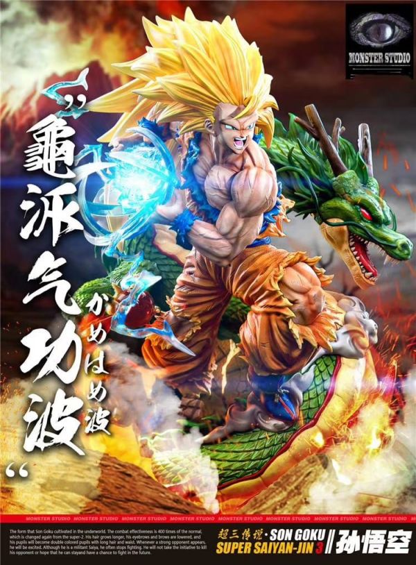 【海外代購】【41CM】怪獸工作室 超三悟空 超三悟空,GK,雕像,模型,玩具,公仔,模獸,魔獸,盒玩,新竹景點,火影忍者,naruto,海賊王,遊戲王,鬼滅之刃,精靈寶可夢,七龍珠,死神
