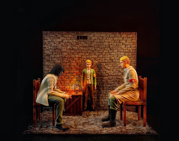 【預定】【45CM】TITAN工作室 艾倫 : 萊納你坐阿 