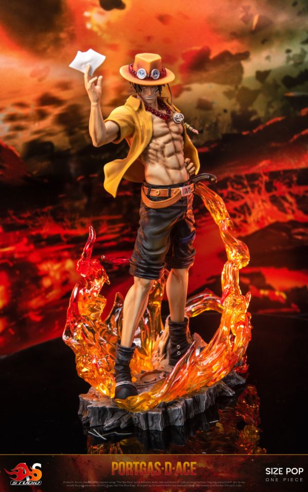 【已截單/洽客服】【27CM】AS工作室 火焰艾斯 艾斯,GK,雕像,模型,玩具,公仔,模獸,新竹模型,新竹景點,火影忍者,咒術迴戰,海賊王,遊戲王,鬼滅之刃,精靈寶可夢,七龍珠,死神