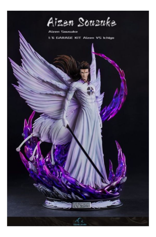 【海外代購】【44CM】CS工作室 藍染惣右介 藍染,GK,雕像,模型,玩具,公仔,模獸,魔獸,盒玩,新竹景點,火影忍者,naruto,海賊王,遊戲王,鬼滅之刃,精靈寶可夢,七龍珠,死神