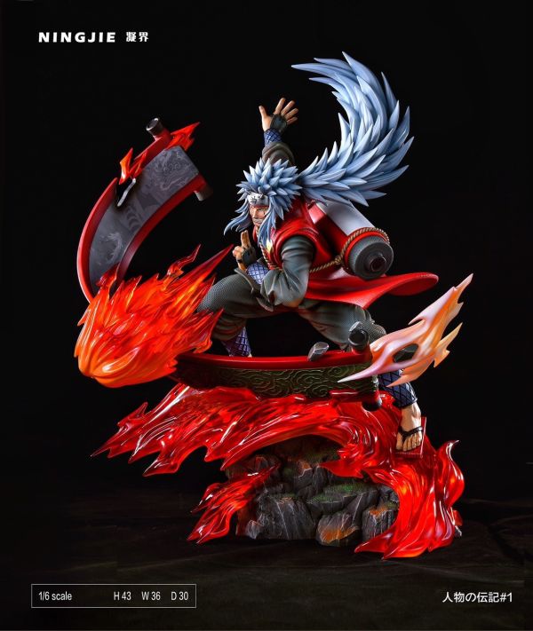 【預定】【43CM】凝界工作室 自來也 火遁-蛤蟆油炎彈 