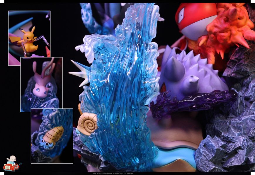 【海外代購】【42CM】AM工作室 週年款  寶可夢起源 寶可夢,GK,雕像,模型,玩具,公仔,模獸,魔獸,盒玩,新竹模型,新竹景點,火影忍者,naruto,海賊王,遊戲王,鬼滅之刃,精靈寶可夢,七龍珠,死神