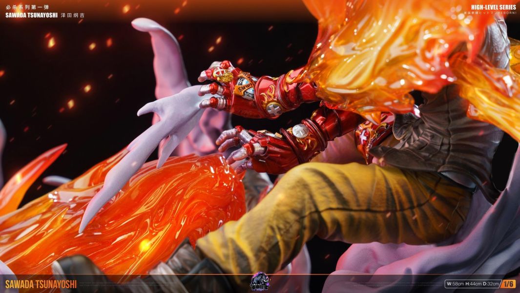 【預定】【58CM】重甲犀牛工作室 澤田綱吉 XX BURNER 