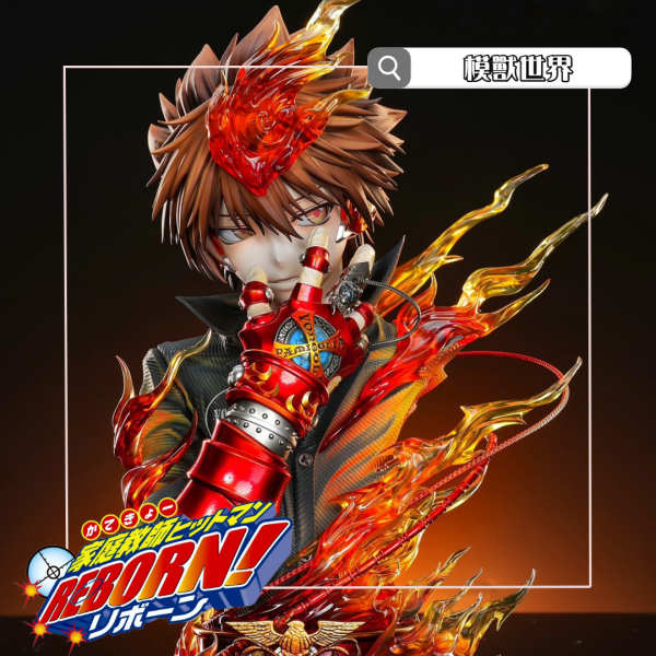 【預定】【36CM】ILL工作室 家庭教師 澤田綱吉胸像 