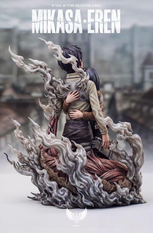 【預定】【1/6比例】Saoirse工作室 名場面 米卡莎相擁艾倫 