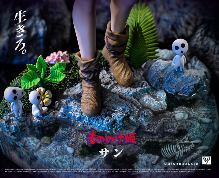 【預定】【35CM】白鹿工作室 宮崎駿 魔法公主 