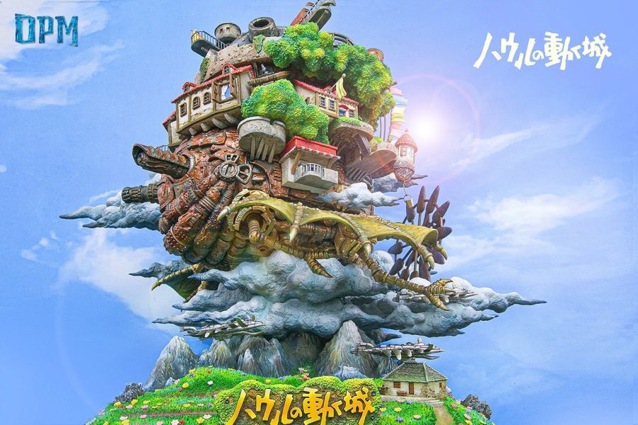 【海外代購】【68CM】OPM工作室 霍爾的移動城堡（飛行版） 霍爾,GK,雕像,模型,玩具,公仔,模獸,魔獸,盒玩,新竹模型,新竹景點,火影忍者,naruto,海賊王,遊戲王,鬼滅之刃,精靈寶可夢,七龍珠,死神
