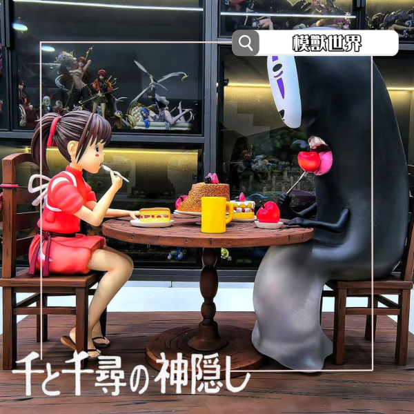 【海外代購】【34CM】物語工作室 千尋與無臉男 下午茶 