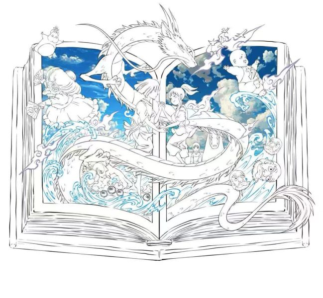 【預定】【50CM】WAWA工作室 宮崎駿 龍貓書本 