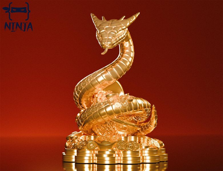 【預定】【16CM】NINJA工作室 靈蛇獻瑞 