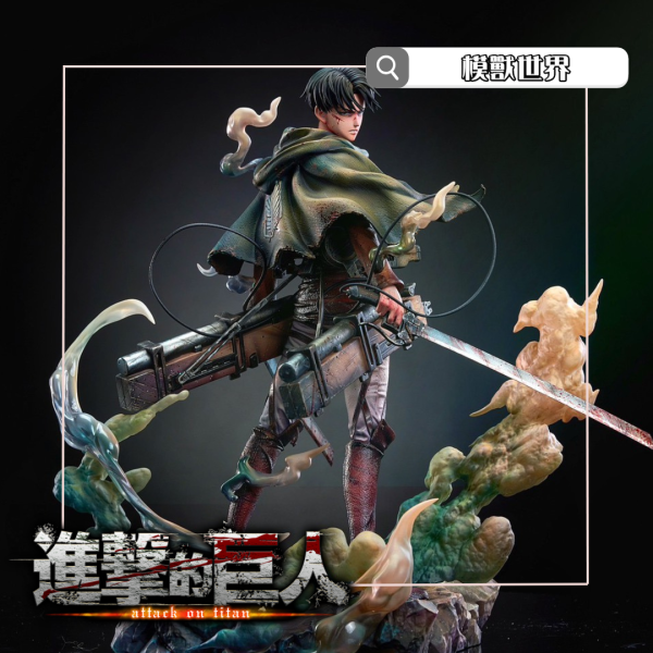 【預定】【30CM】緋紅工作室 里維兵長 